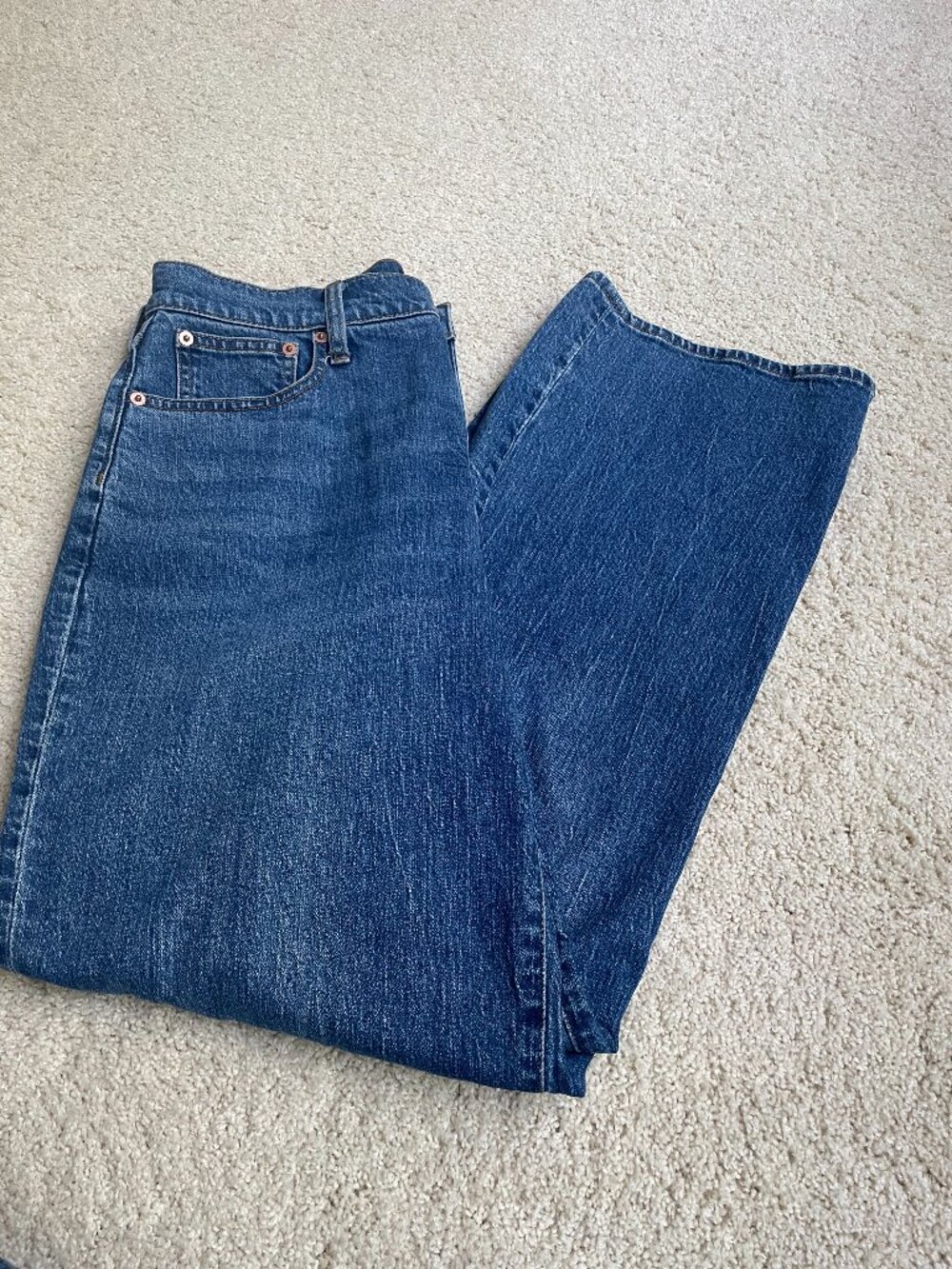 J. Crew Full Lenth, Wide-Leg Jeans